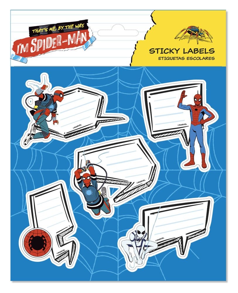 Spider-Man Premium Selbstklebende Etiketten