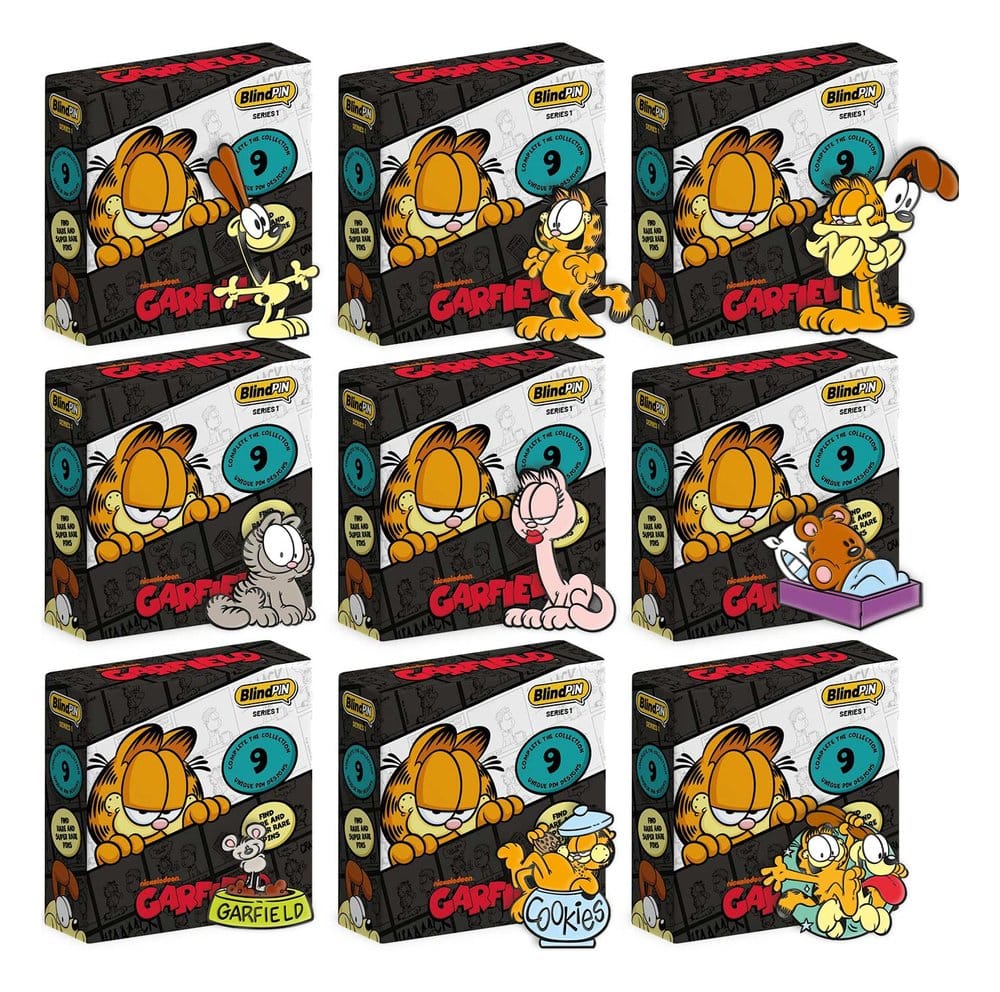 Garfield Ansteck-Pins Serie 1 Display (24)