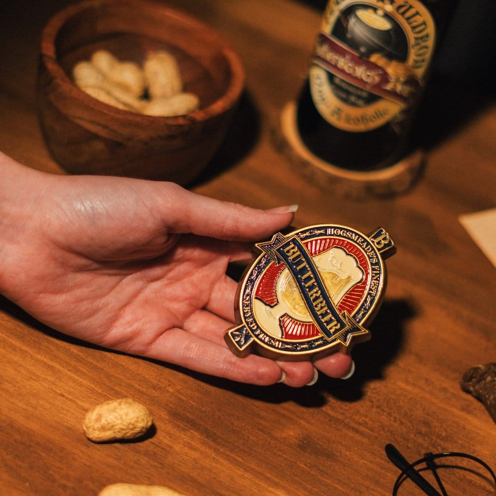 Harry Potter Butterbier Magnet mit Flaschenöffner