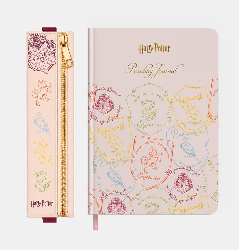 Harry Potter The Readers Club Lesejournal mit integrierter Tasche Englisch *Englische Version*