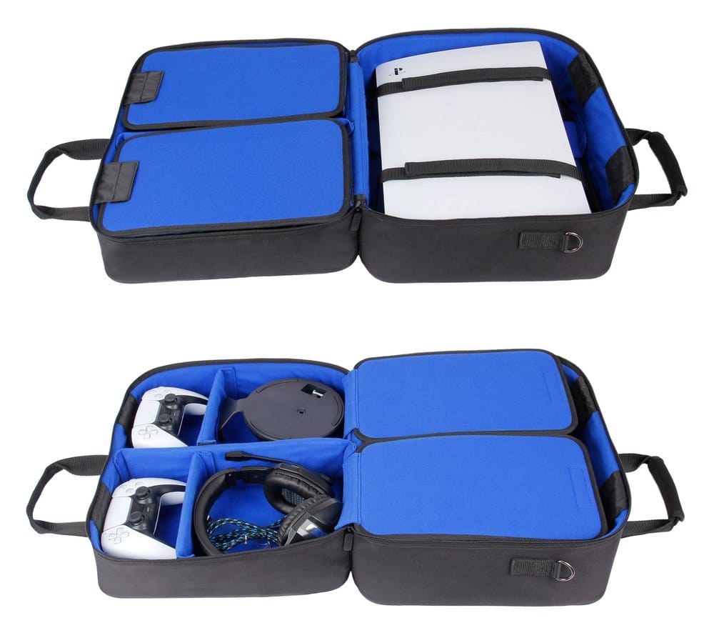 Enhance USA Gear S23 Console Gaming PlayStation Tasche Blau