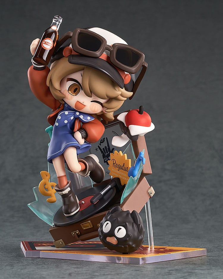 Reverse: 1999 PVC Statue Qset+ Regulus 14 cm