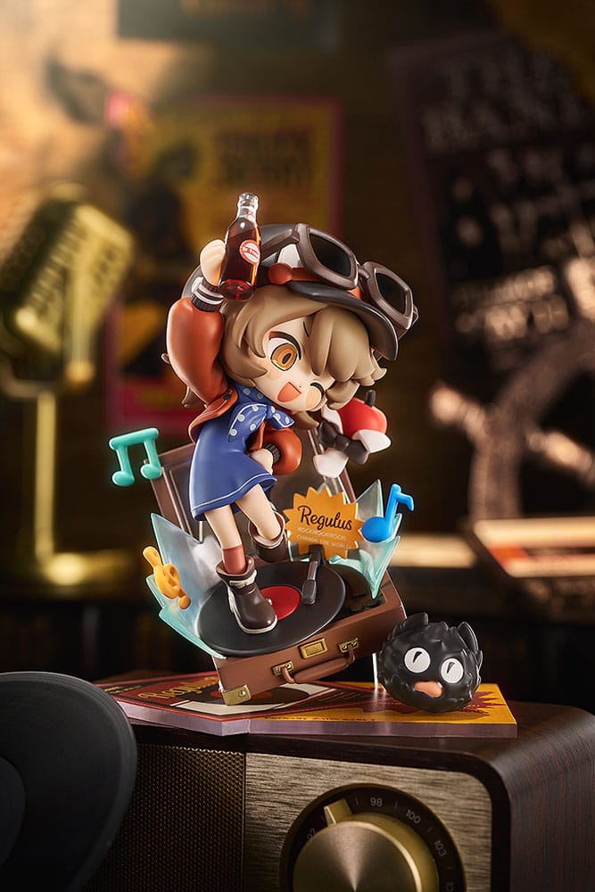 Reverse: 1999 PVC Statue Qset+ Regulus 14 cm