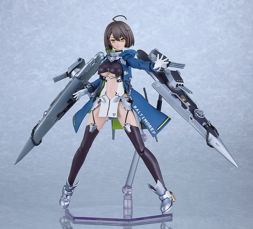 Azur Lane Modellbausatz PLAMATEA Baltimore 16 cm