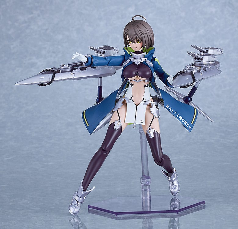Azur Lane Modellbausatz PLAMATEA Baltimore 16 cm