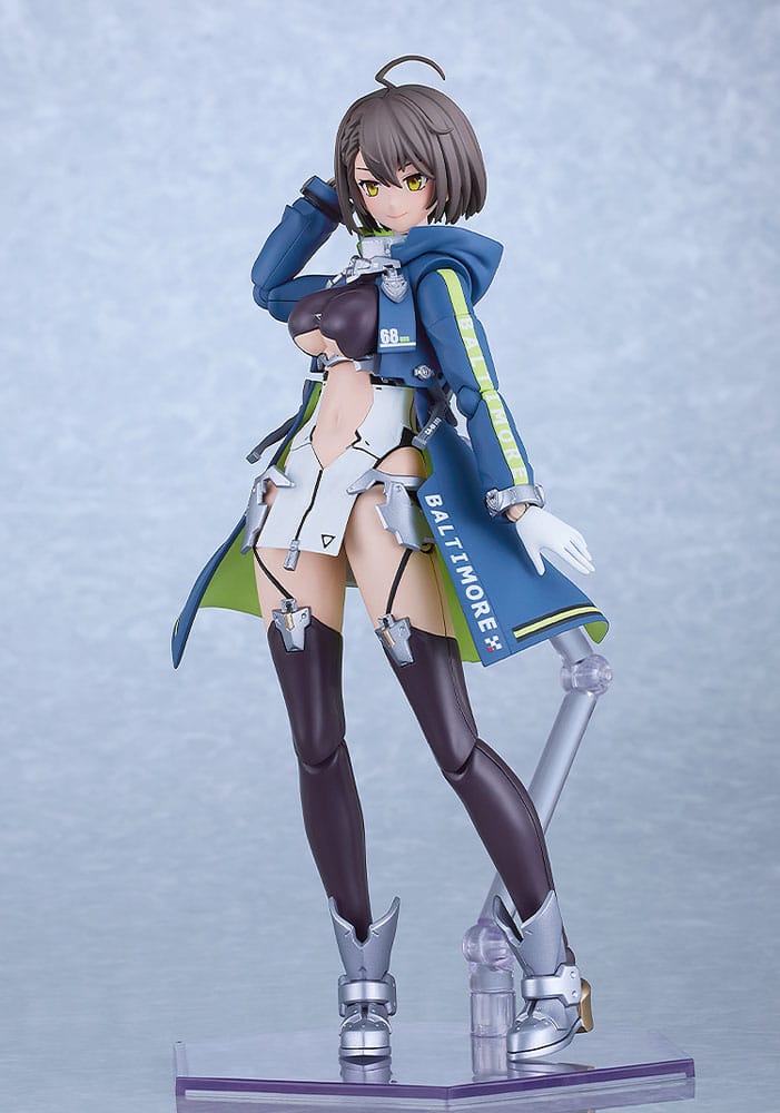 Azur Lane Modellbausatz PLAMATEA Baltimore 16 cm
