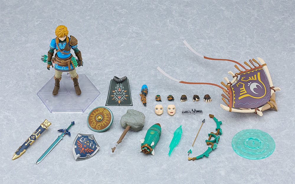The Legend of Zelda Tears of the Kingdom Figma Actionfigur Link Tears of the Kingdom Ver. DX Edition 15 cm