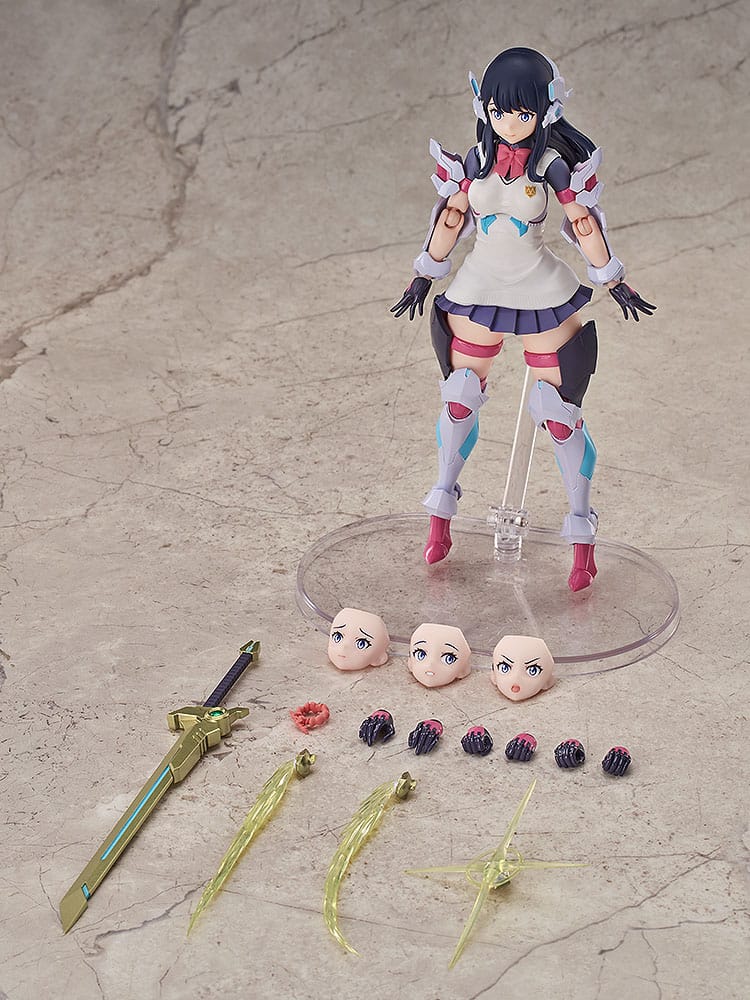 Gridman Universe Figma Actionfigur Hyper Body Rikka Takarada (Grid Tector Ver.) 15 cm