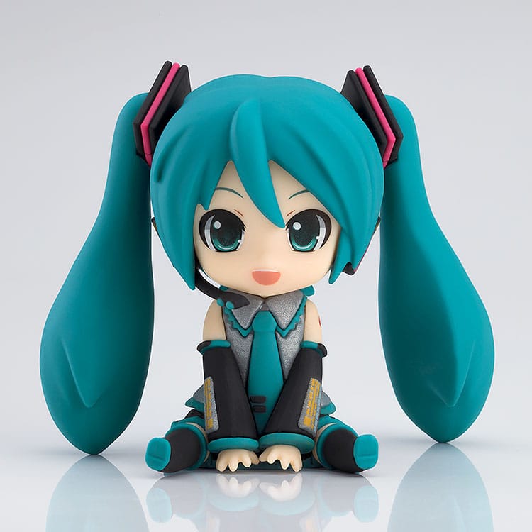 Character Vocal Series 01: Hatsune Miku Piapro Characters Rubber Mascot Nendroid Plus Minifigur Hatsune Miku 8 cm