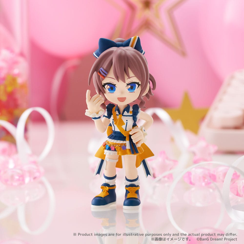 BanG Dream! Poppin'Party PalVerse PVC Figuren 9 cm Sortiment (6)