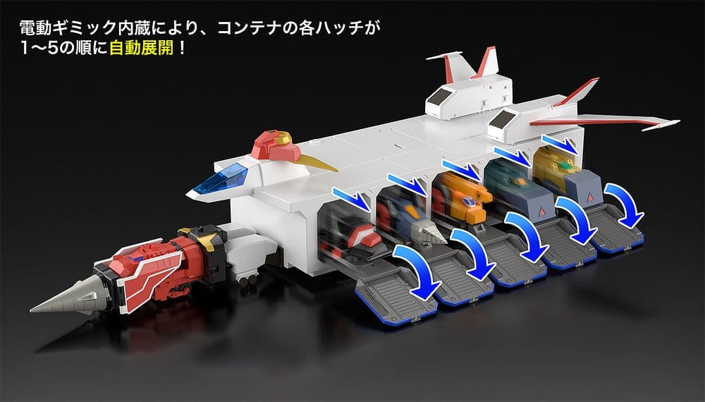 The Brave Express Might Gaine The Gattai Aufbewahrungsbox Kaiser Carrier 43 cm