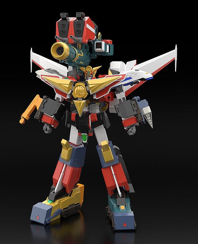 The Brave Express Might Gaine The Gattai Actionfigur Might Gunner + Perfect Option Set 20 cm