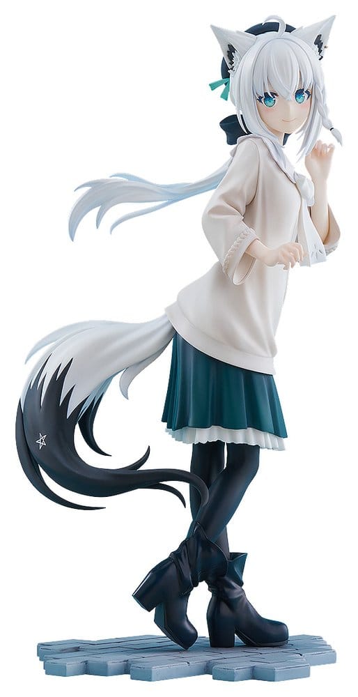Hololive Production G.S. Collection PVC Figur 1/7 Shirakami Fubuki: Date Style - Casual Outfit Ver. 22 cm