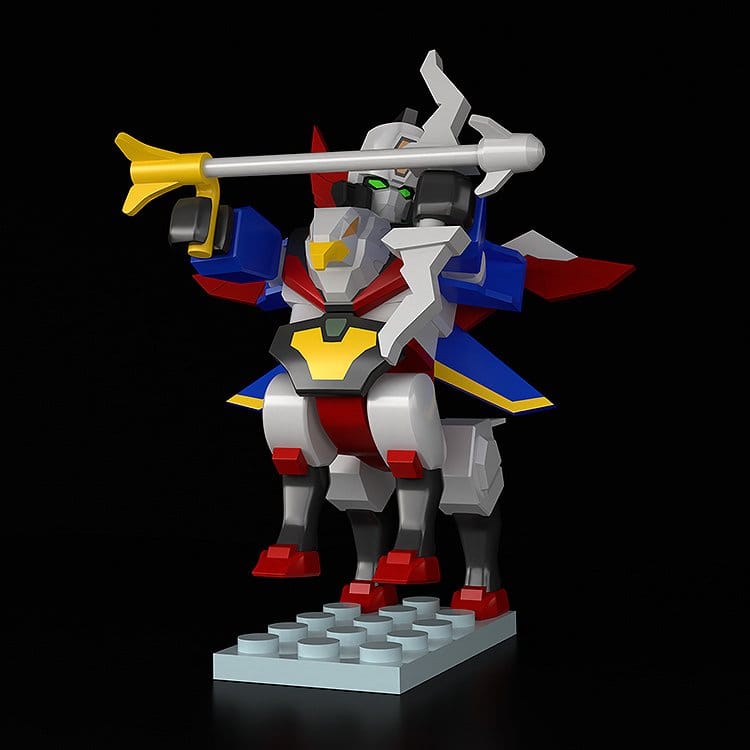 The Brave Fighter of Legend Da-Garn Brickroid Actionfigur Pegasus Saber 5 cm