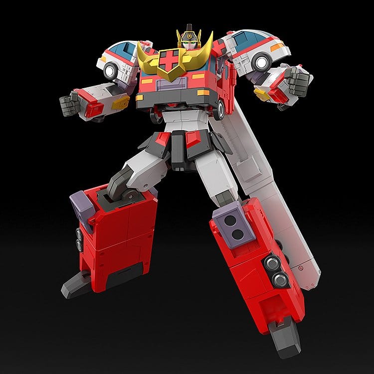 Brave Police J-Decker Actionfigur The Gattai Duke Fire 25 cm