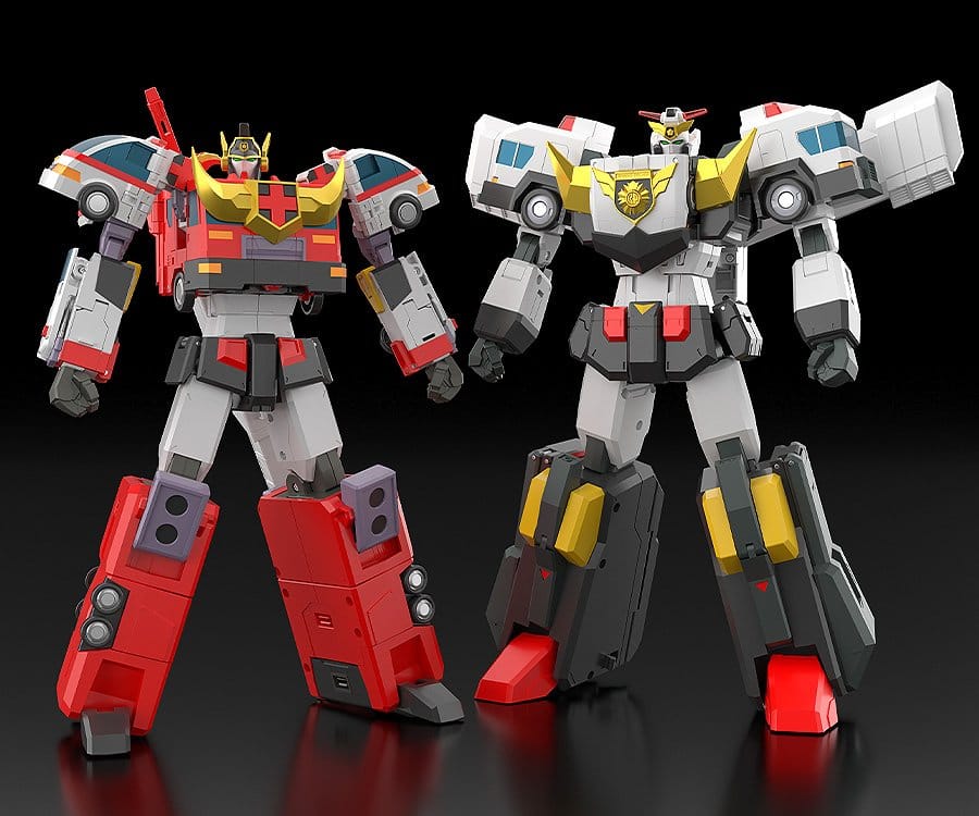 Brave Police J-Decker Actionfigur The Gattai Duke Fire 25 cm