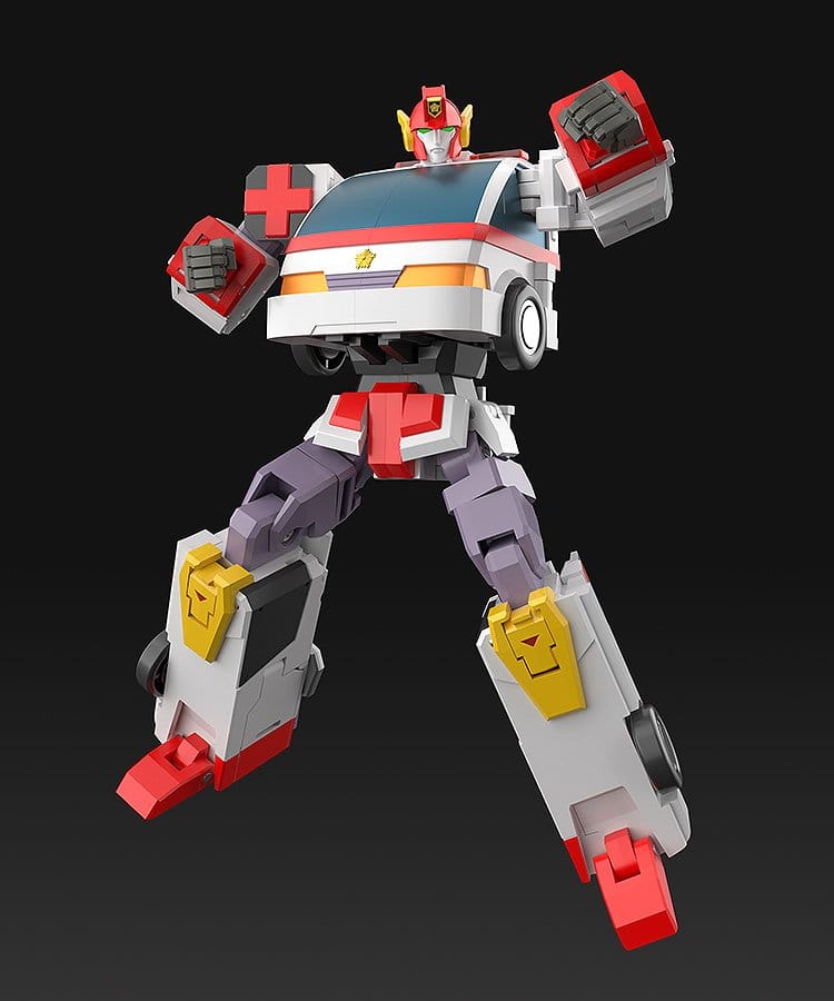 Brave Police J-Decker Actionfigur The Gattai Duke Fire 25 cm