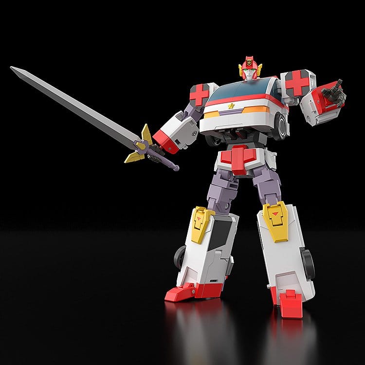 Brave Police J-Decker Actionfigur The Gattai Duke Fire 25 cm