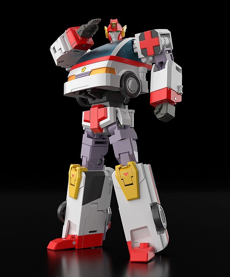 Brave Police J-Decker Actionfigur The Gattai Duke Fire 25 cm