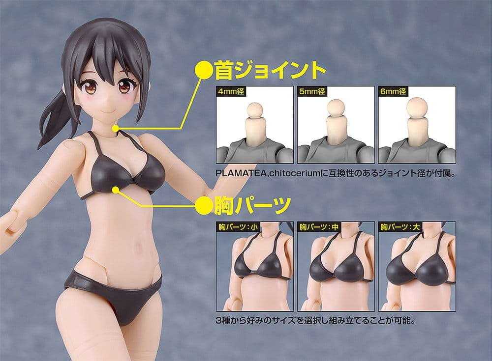 Original Character Modellbausatz PLAMATEA Muse Body: Ichika Bikini Ver. A Type 15 cm