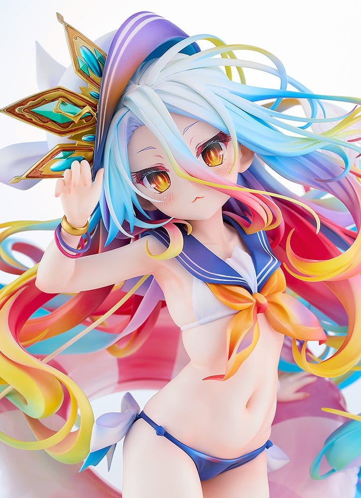 No Game No Life Statue 1/7 Shiro: Sailor-Style Swimsuit Ver. 24 cm