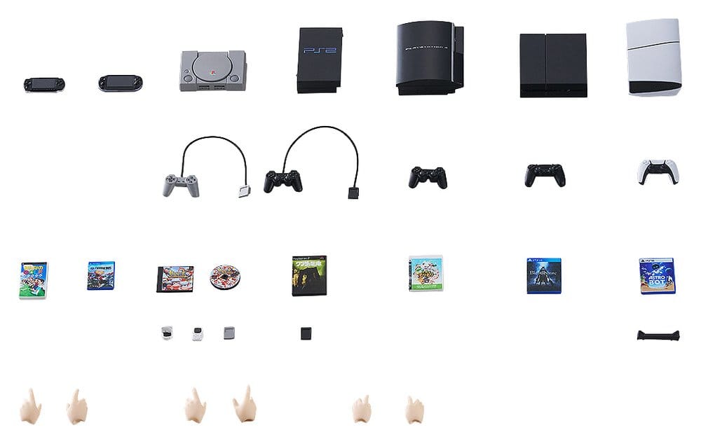 Original Character figmaPLUS Zubehör-Set für Figma Actionfiguren PlayStation