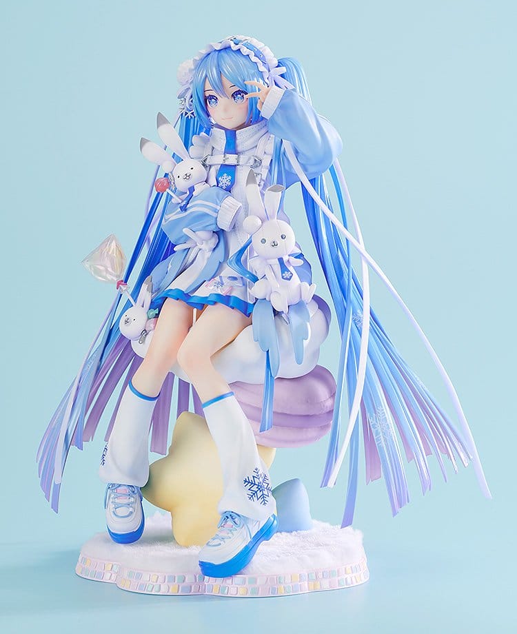 Character Vocal Series 01: Hatsune Miku PVC Statue 1/7 Snow Miku: Yukiiro Pop Ver. 24 cm