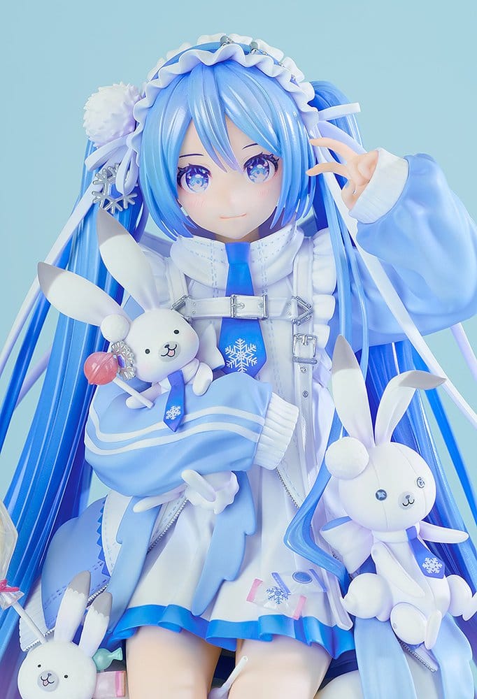 Character Vocal Series 01: Hatsune Miku PVC Statue 1/7 Snow Miku: Yukiiro Pop Ver. 24 cm