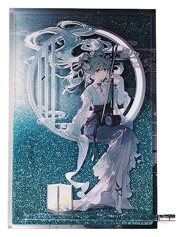 Character Vocal Series 01: Hatsune Miku Glitter Acryl Block Hatsune Miku Han Gong Qiu Yue Ver. 15 cm