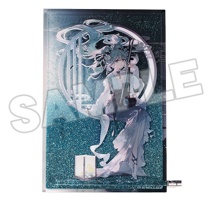 Character Vocal Series 01: Hatsune Miku Glitter Acryl Block Hatsune Miku Han Gong Qiu Yue Ver. 15 cm