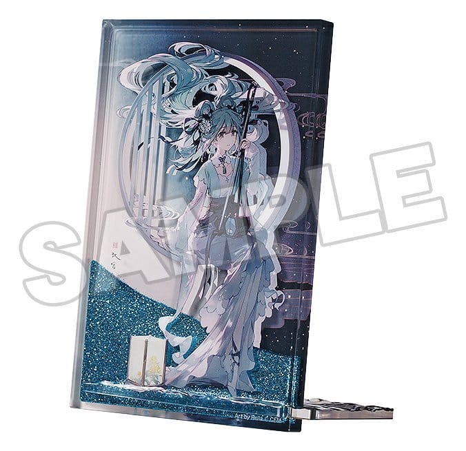 Character Vocal Series 01: Hatsune Miku Glitter Acryl Block Hatsune Miku Han Gong Qiu Yue Ver. 15 cm
