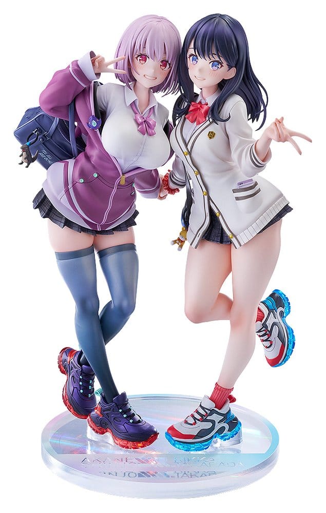 SSSS.Gridman PVC Statuen 1/7 2er-Pack Rikka Takarada & Akane Shinjo feat. toridamono 22 cm