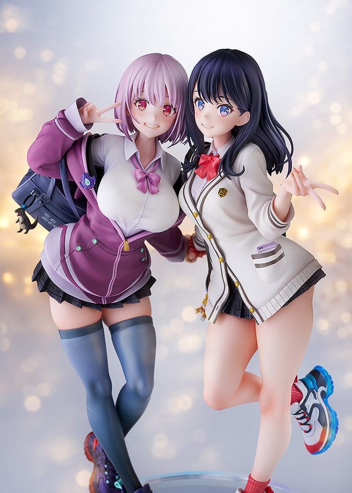 SSSS.Gridman PVC Statuen 1/7 2er-Pack Rikka Takarada & Akane Shinjo feat. toridamono 22 cm
