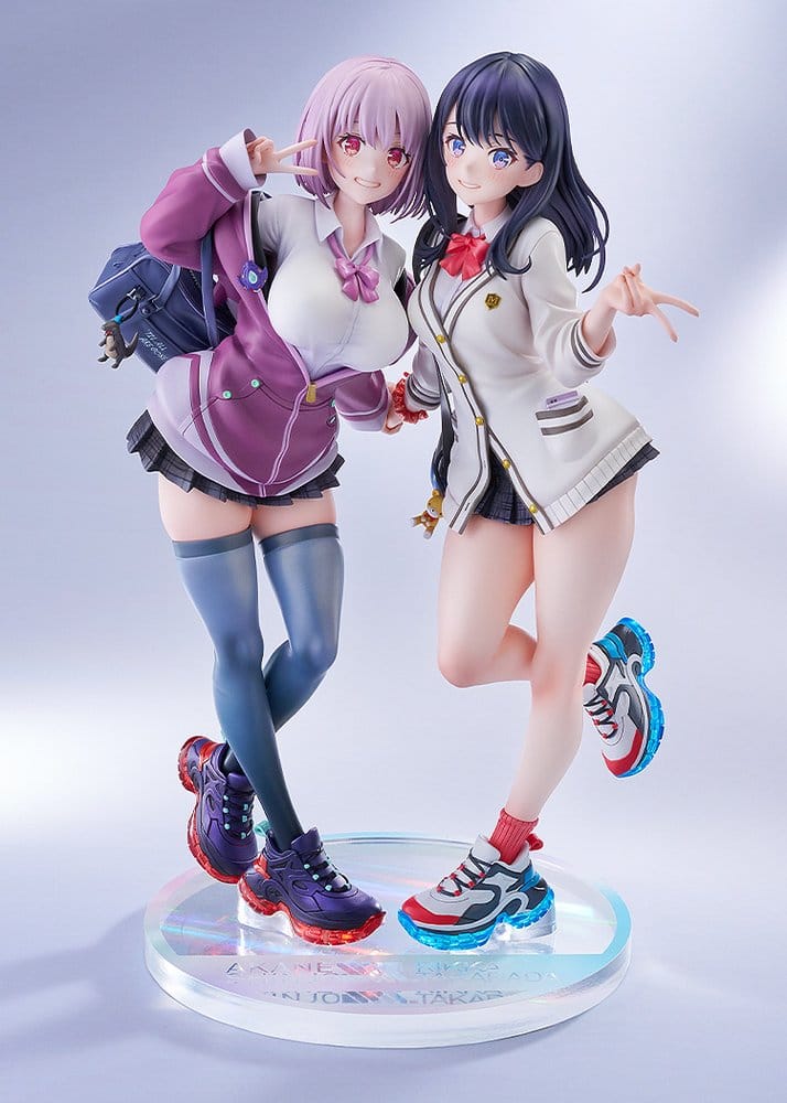 SSSS.Gridman PVC Statuen 1/7 2er-Pack Rikka Takarada & Akane Shinjo feat. toridamono 22 cm