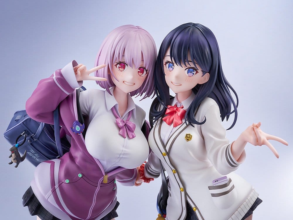 SSSS.Gridman PVC Statuen 1/7 2er-Pack Rikka Takarada & Akane Shinjo feat. toridamono 22 cm