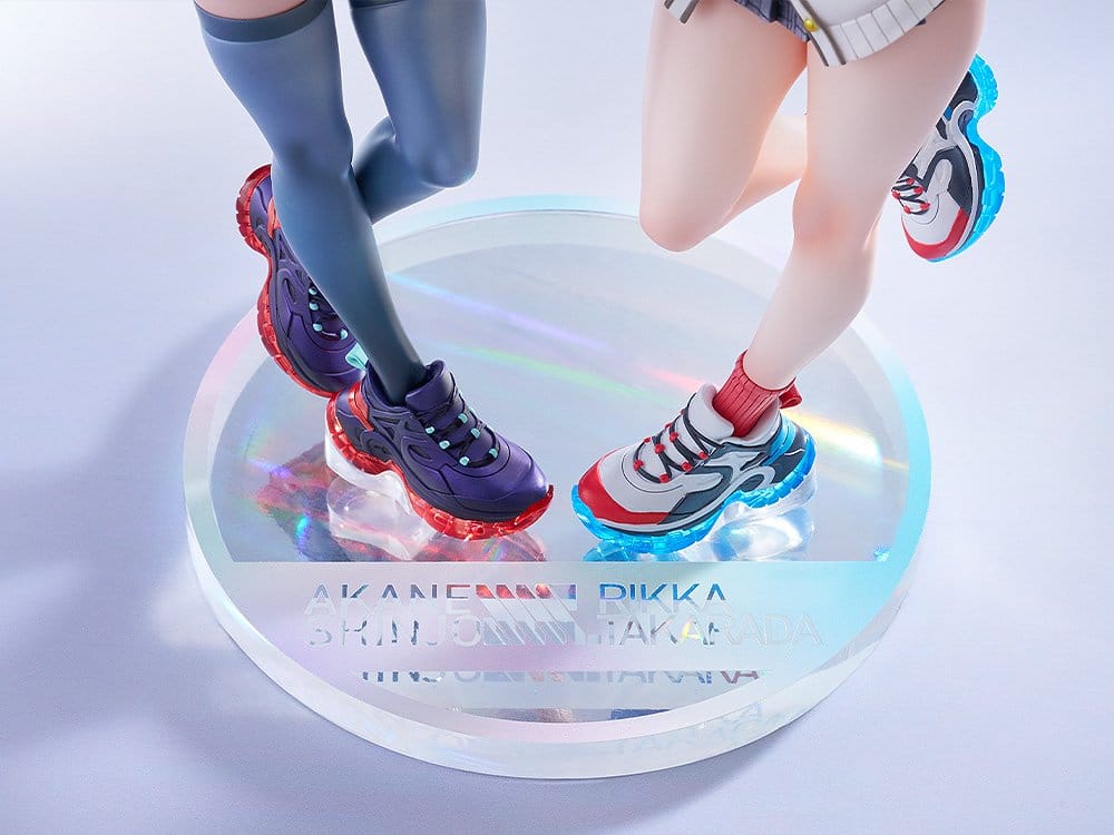 SSSS.Gridman PVC Statuen 1/7 2er-Pack Rikka Takarada & Akane Shinjo feat. toridamono 22 cm