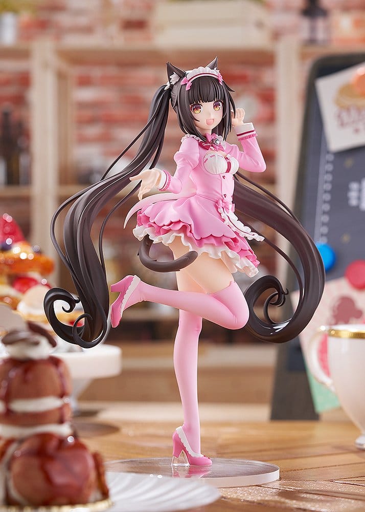 Nekopara Sekai Connect Pop Up Parade PVC Figur Chocola: Winter Clothes Ver. L Size 22 cm