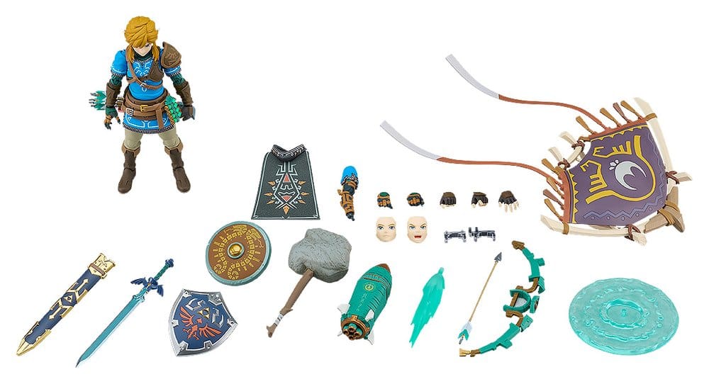 The Legend of Zelda Tears of the Kingdom Figma Actionfigur Link Tears of the Kingdom Ver. DX Edition 15 cm