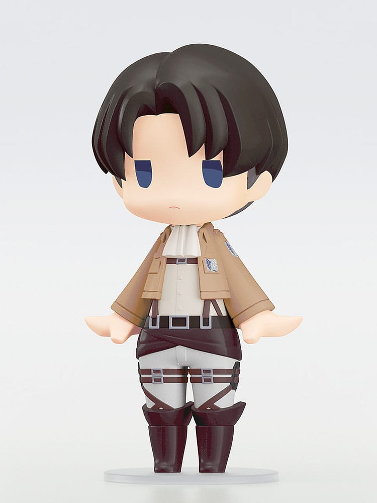 Attack on Titan HELLO! GOOD SMILE Actionfigur Levi 10 cm