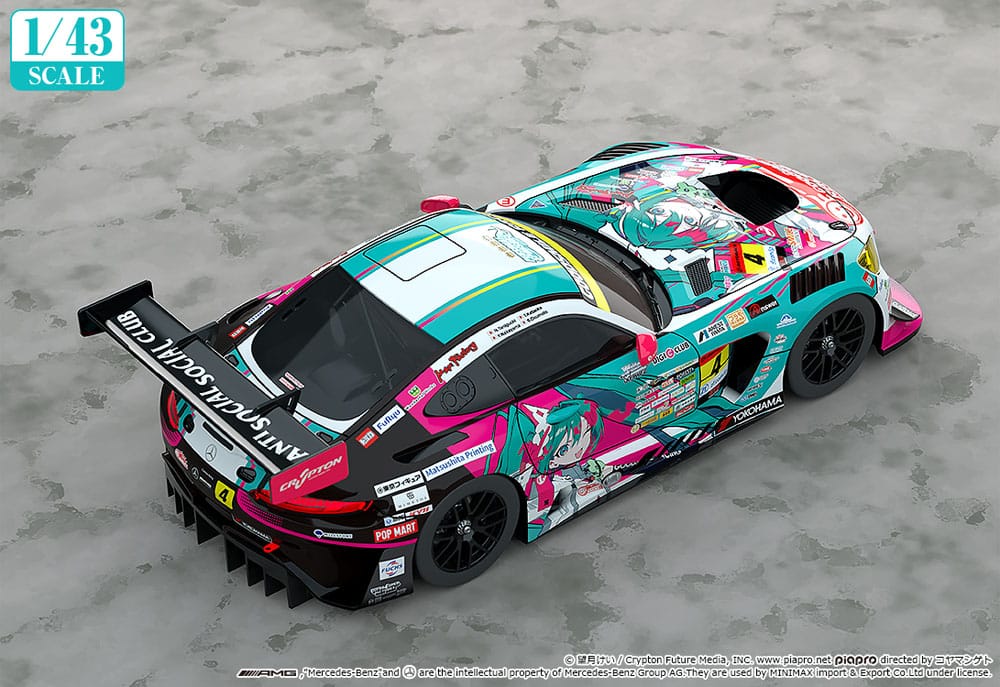 Hatsune Miku GT Project Fahrzeug 1/43 Hatsune Miku AMG 2025 Season Opening Ver. 11 cm