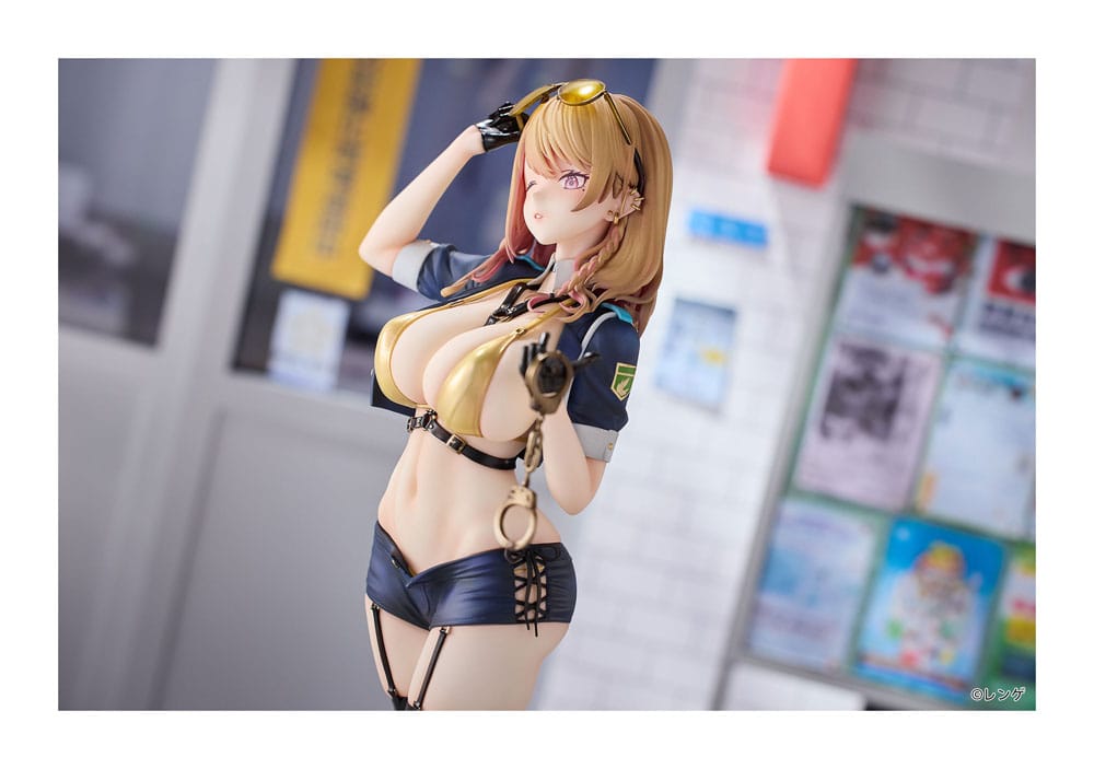 Original Character PVC Statue 1/6 Gal Policewoman Takanashi Arisa Normal Edition 27 cm