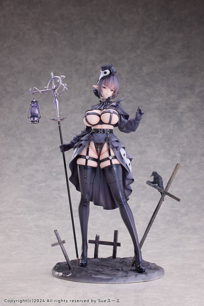 Original Character PVC Statue 1/6 Pest Doctor Kara Deluxe Edition 30 cm