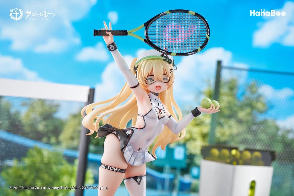 Azur Lane PVC Figur 1/6 Bache: Showy Sports Star 27 cm