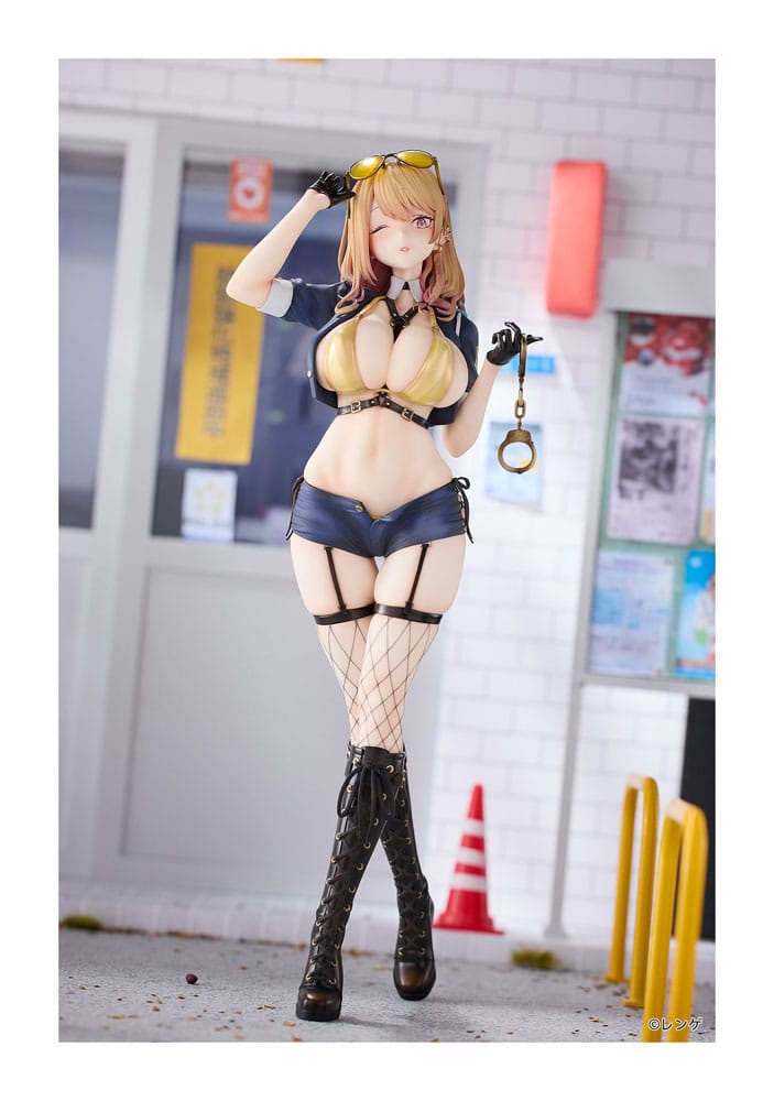 Original Character PVC Statue 1/6 Gal Policewoman Takanashi Arisa Deluxe Edition 27 cm