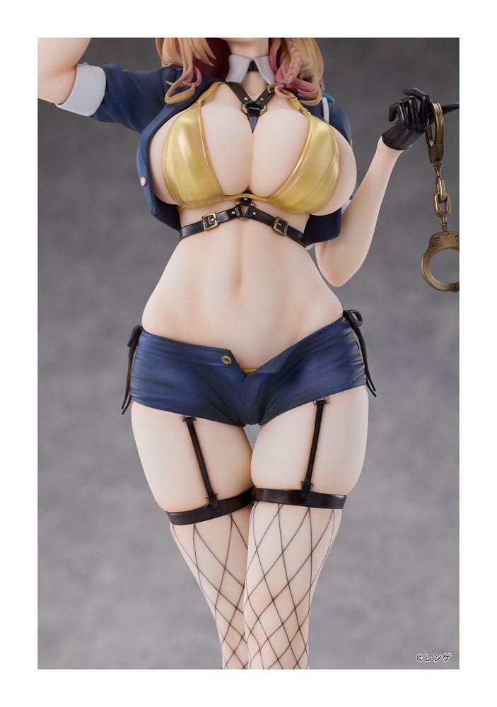 Original Character PVC Statue 1/6 Gal Policewoman Takanashi Arisa Deluxe Edition 27 cm