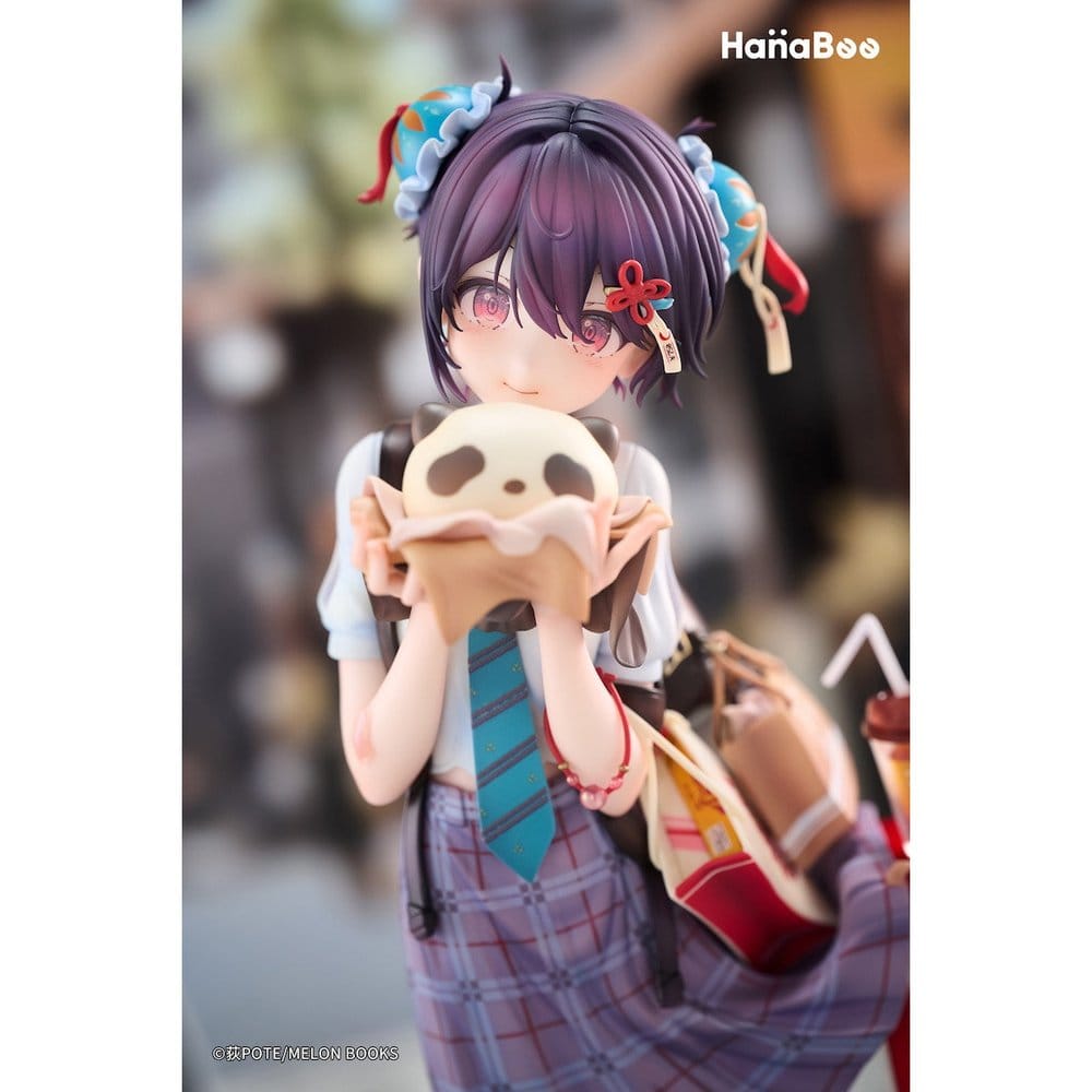 Original Character PVC Figur 1/6 Panda Nikuman-chan Deluxe Edition 26 cm