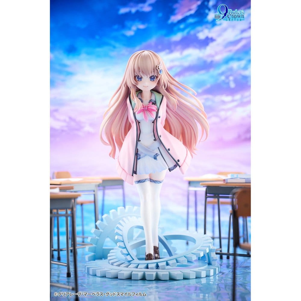 9-nine- PVC Figur 1/6 Ruler's Crown Miyako Kujo 25 cm