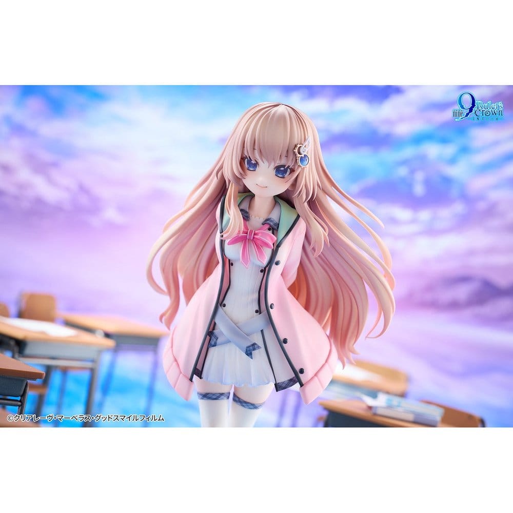 9-nine- PVC Figur 1/6 Ruler's Crown Miyako Kujo Deluxe Edition 25 cm