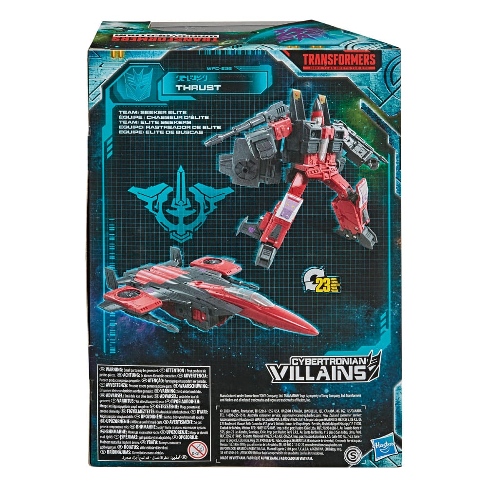Transformers Generations War for Cybertron: Earthrise Voyager Class Actionfigur Thrust 18 cm
