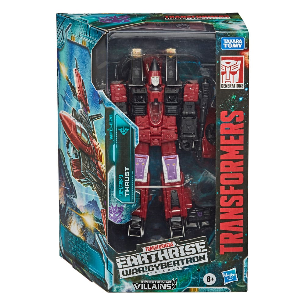Transformers Generations War for Cybertron: Earthrise Voyager Class Actionfigur Thrust 18 cm
